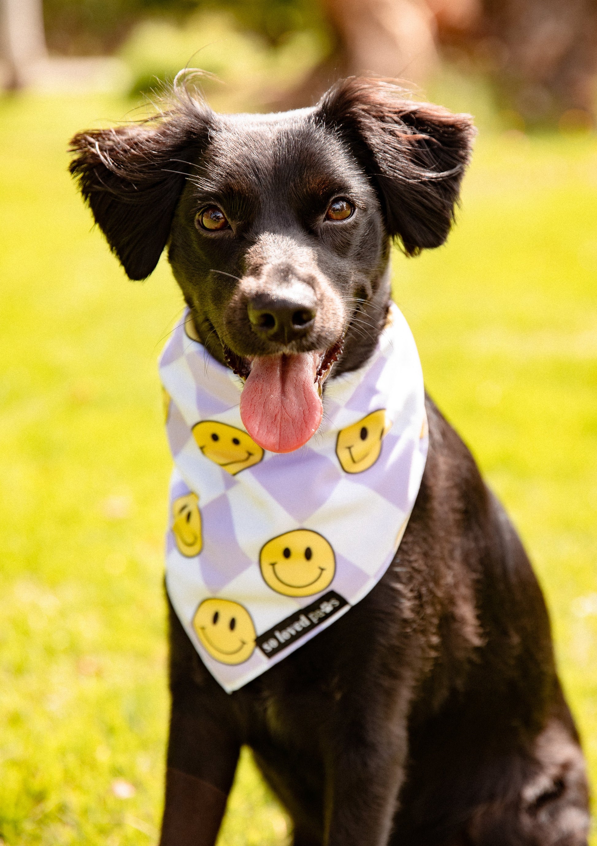 So Loved Smiley bandana